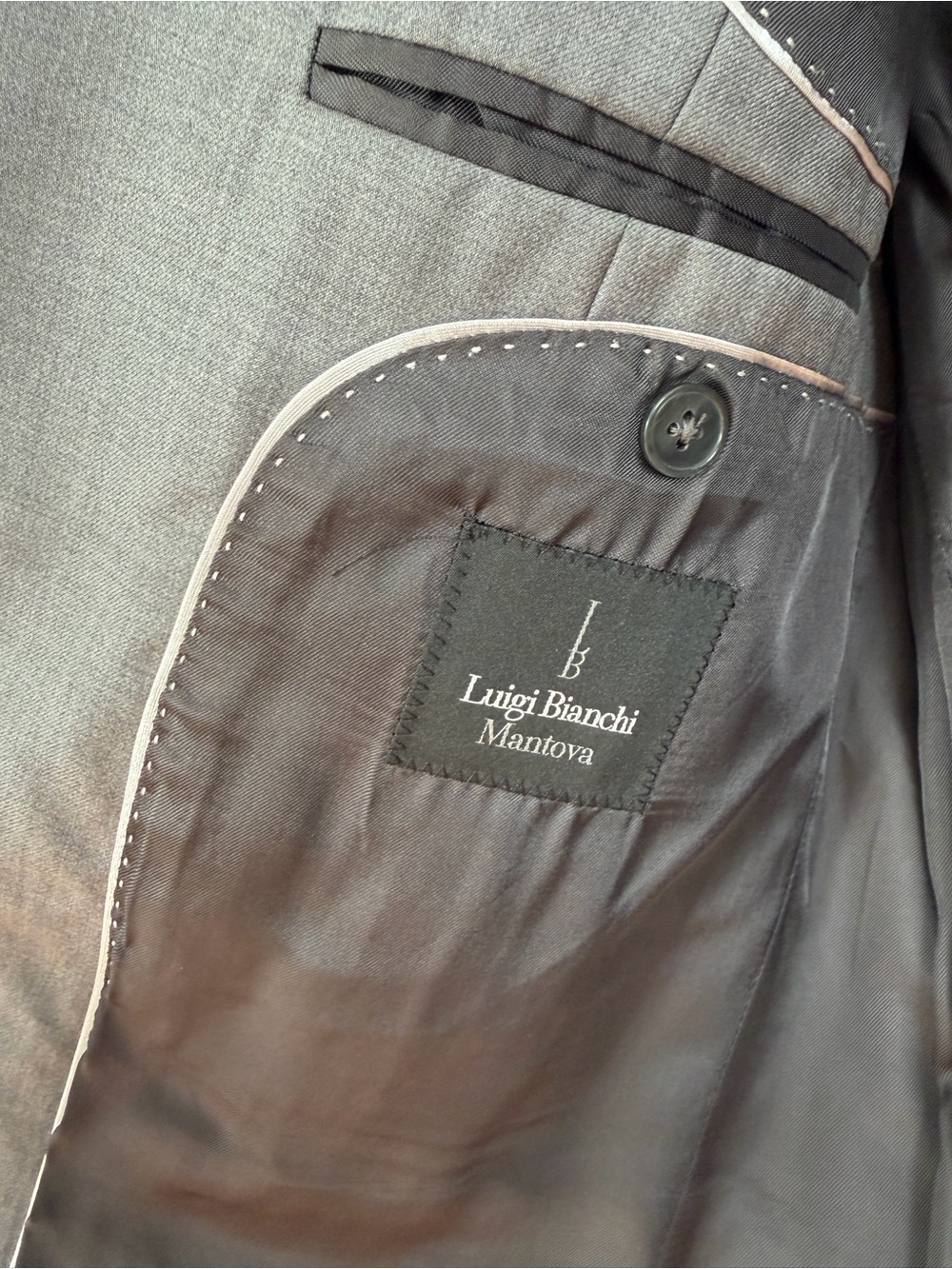 Ermenegildo Zegna Mens Grey Blazer - Picture 8 of 10